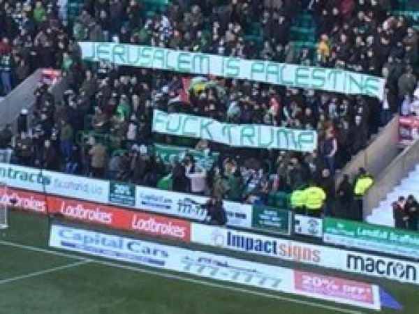 Celtic Taraftarı: Kudüs Filistin'in başkenti