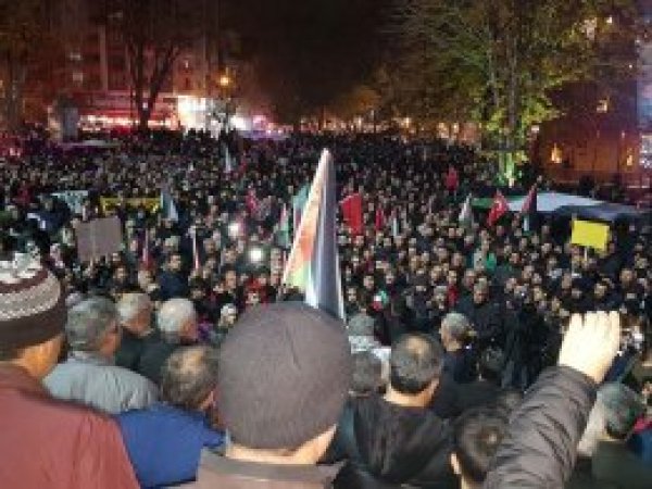 Malatya Kudüs için yürüdü