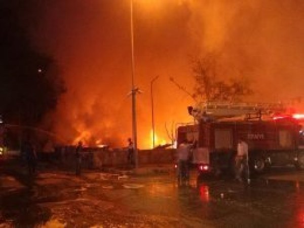 Tokat'ta feci yangın