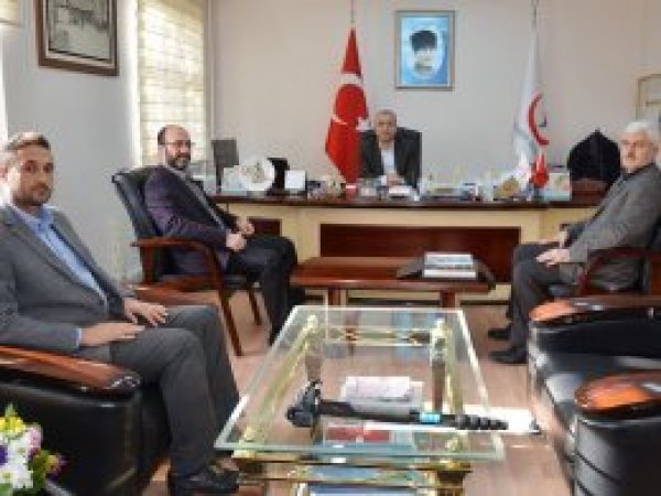 HÜDA PAR heyeti Sağlık Müdürüne talepleri iletti