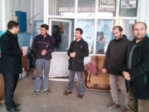Tuşba HÜDA PAR'dan esnaf ziyareti