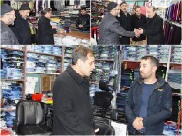 Bitlis esnafı sıkıntılarını HÜDA PAR’a anlattı