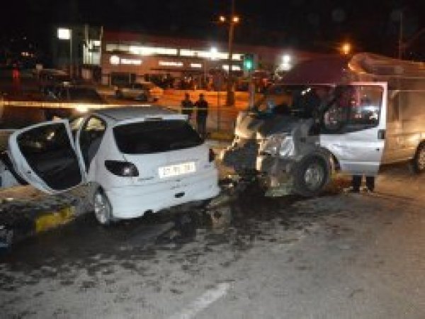 Antep’te trafik kazası: 4 yaralı