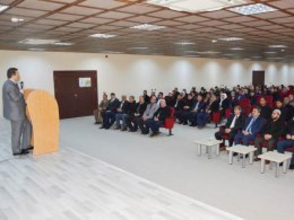 Kaymakam din görevleriyle bir araya geldi