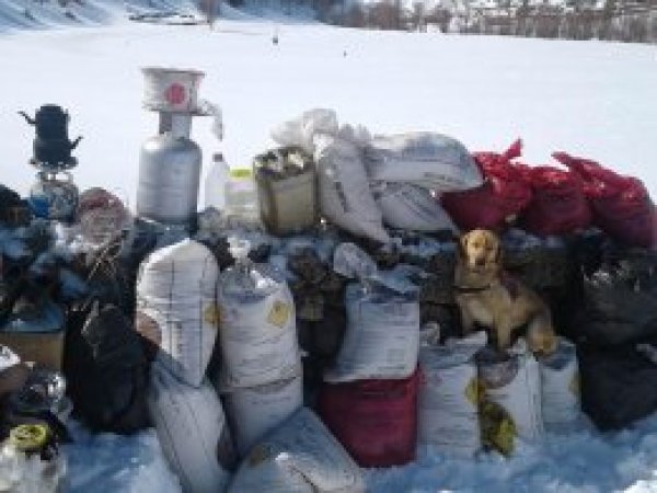 Bingöl'de 1,5 ton amonyum nitrat ele geçirildi