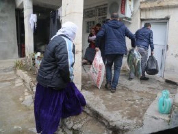 Silopili 110 aileye yardım ulaştırıldı