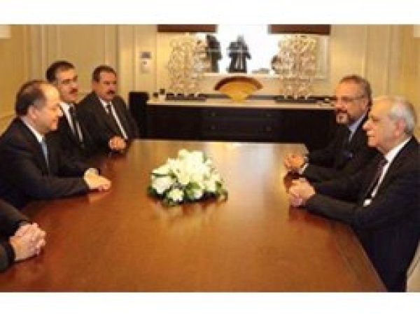 Ahmet Türk, Barzani ile görüştü 