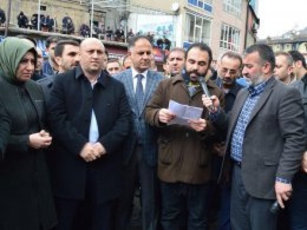 Bitlis'teki STK'lardan AB'ye tepki