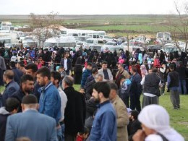 Karacadağ şehitleri kabirleri başında anıldı
