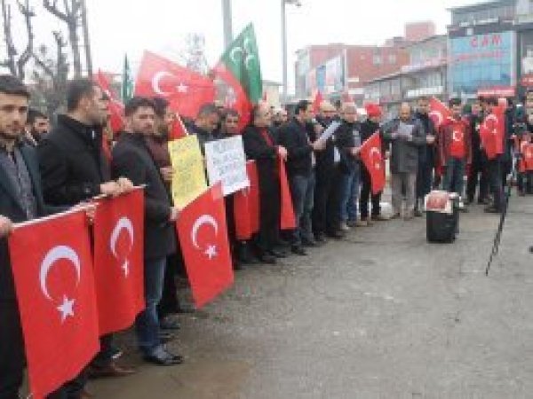 Muş'taki STK'lardan Hollanda'ya tepki