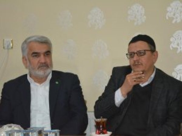 Yapıcıoğlu Hamidi ailesine taziye ziyaretinde bulundu