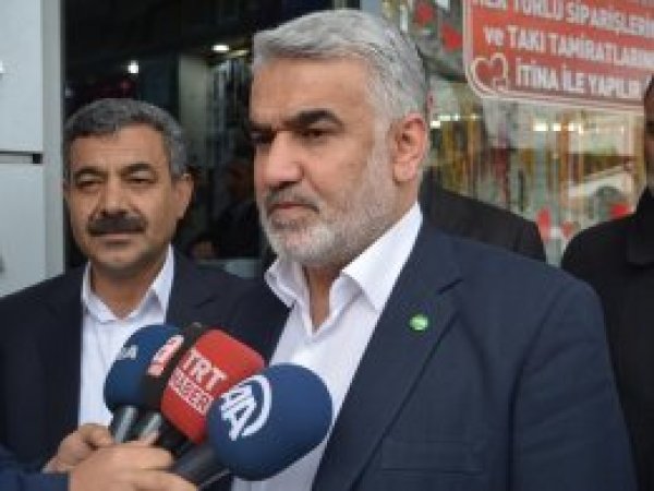 Yapıcıoğlu Batman esnafının sıkıntısını dinledi