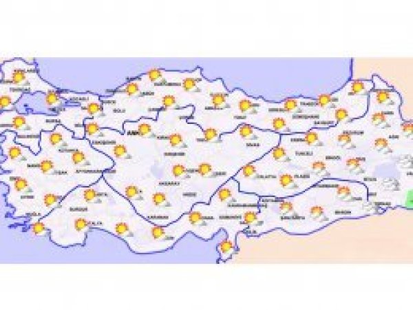 Türkiye genelinde hava durumu