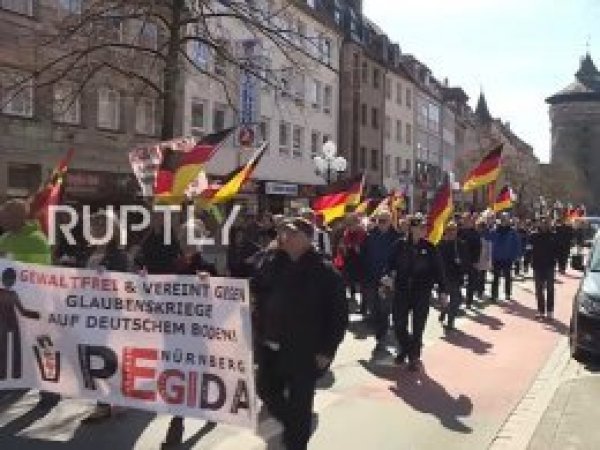 PEGIDA’dan Erdoğan protestosu