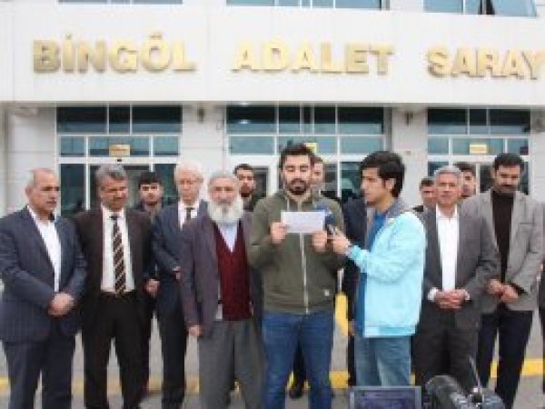 Bingöl’de Cem Küçük'e suç duyurusu