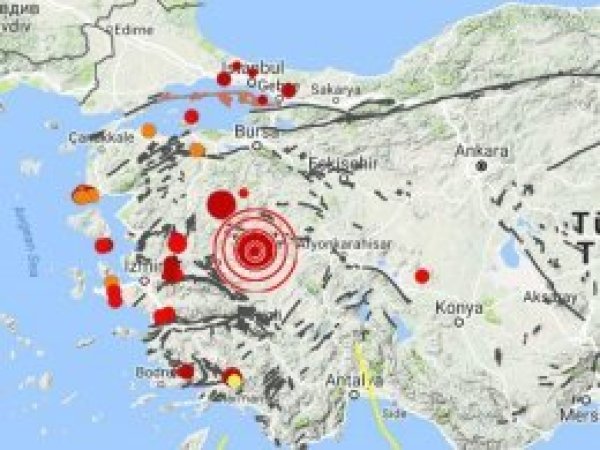 Manisa'da 4,9 büyüklüğünde iki deprem