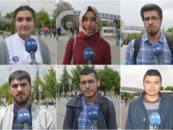 Öğrencilerden içkili programa tepki