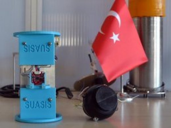 Su altında sesin yönünü tespit eden sistem