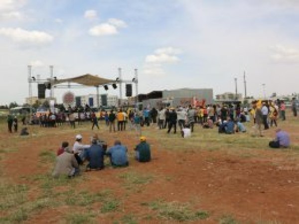 Urfa’daki 1 Mayıs mitingi ilgi görmedi