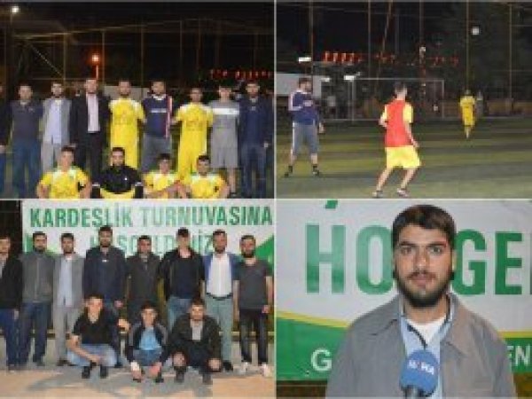 HÜDA PAR’lı gençlerden kardeşlik turnuvası