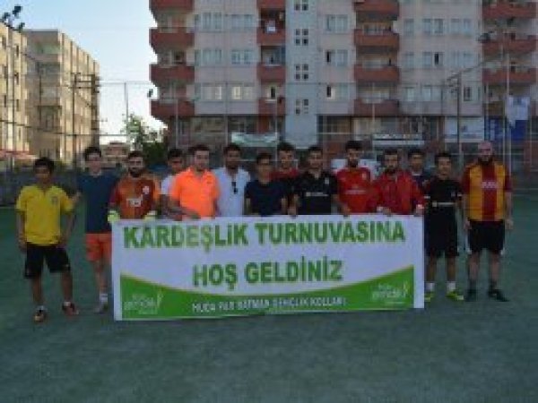 Batman'da 'Kardeşlik Turnuvası' düzenlendi