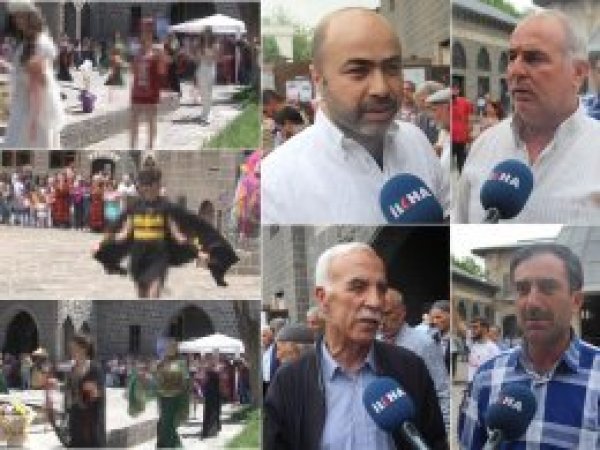 Diyarbakırlılardan defileye sert tepki