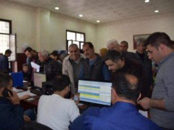 Nusaybin'de kira bedeli yardımı