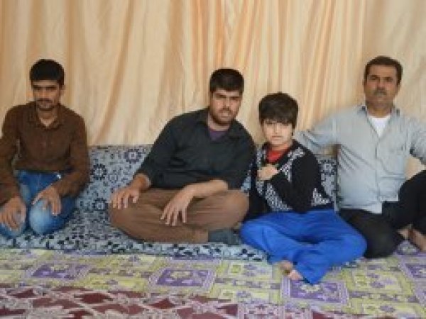 Suriyeli aile çocukları için yardım bekliyor