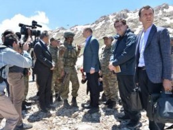 Bakan Soylu operasyon bölgesinde