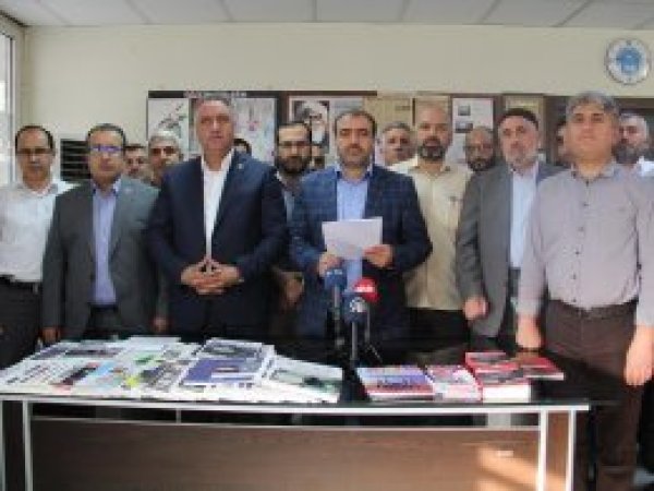 Diyarbakır’da Görmez’e destek açıklaması