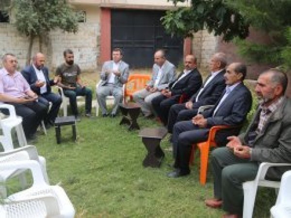 HÜDA PAR'dan Silopili acılı aileye ziyaret