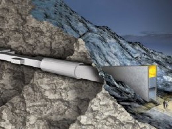 ‘Kıyamet günü’ için inşa edilen depoyu su bastı