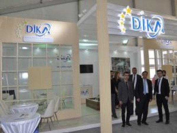 DİKA'ya 'En güzel stant' ödülü