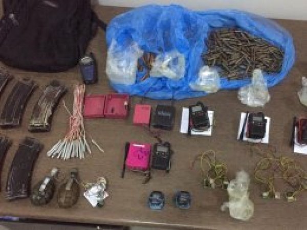 Mezarlıkta PKK mühimmattı ele geçirildi