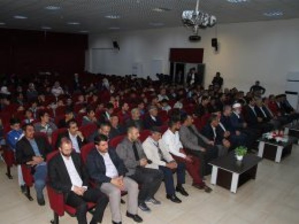 Solhan'da 'Müslüman Gençlik' konferansı