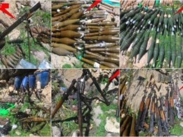 Şırnak'ta silah ve mühimmat ele geçirildi