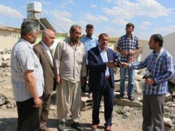 Adıyaman HÜDA PAR’dan depremzedelere ziyaret 