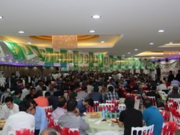 HÜDA PAR'dan Van'da halka açık iftar yemeği