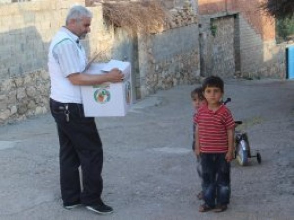 Avrupa Yetim Der'den yetim ailelere yardım