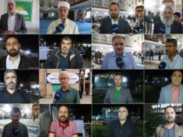 Bingöl'den Ramazan Bayramı mesajları