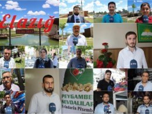 Elazığlılar bayram temennilerini paylaştı