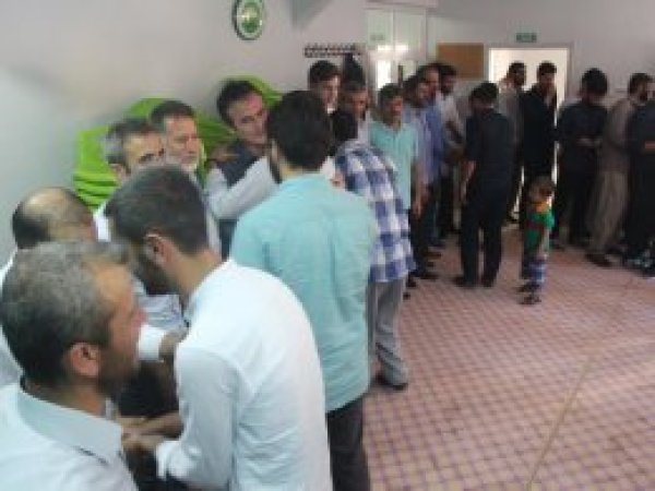 HÜDA PAR'dan Kâhta'da bayramlaşma etkinliği