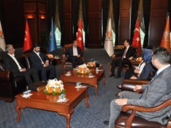 HÜDA PAR'dan siyasi partilere bayram ziyareti
