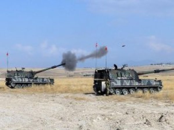 Hatay'a 2 top mermisi düştü