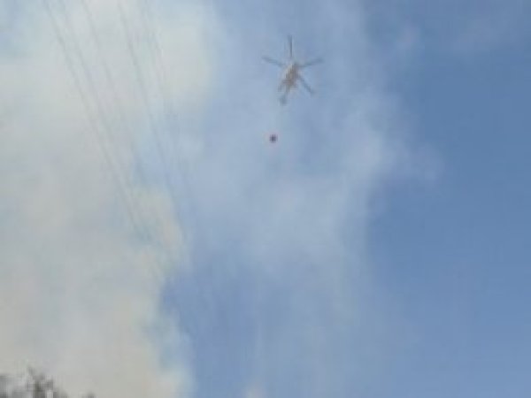 İzmir'de helikopter düştü