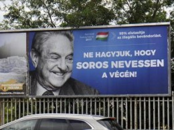 Macaristan'da Soros hakkında kampanya