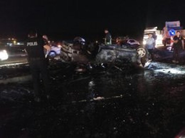 Mardin’de trafik kazası: 4 ölü