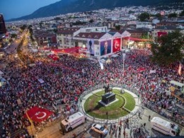 Bursalılar birlik için yürüdü