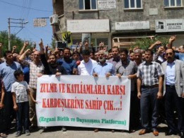Ergani’de Mescid-i Aksa’ya destek açıklaması