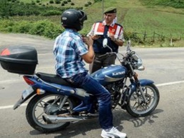 81 ilde motosiklet denetimi yapıldı